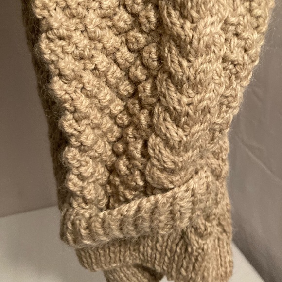 Sweater chunky and warm brown - Picture 15 of 15